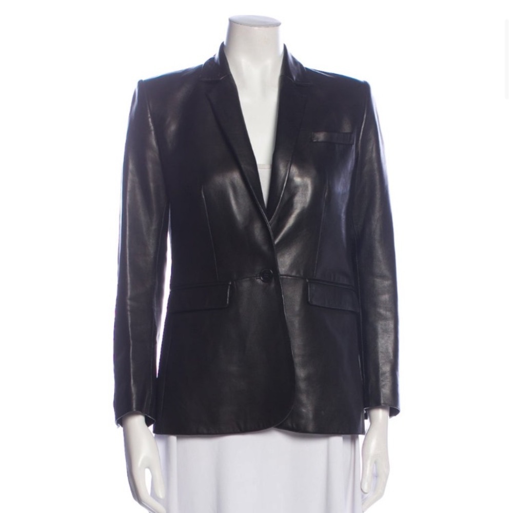 The Kooples Lambskin Blazer